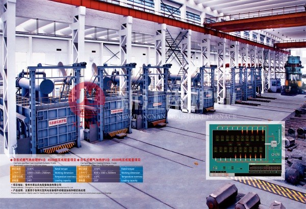 臺車式燃氣熱處理爐4臺 臺車式燃氣加熱爐3臺 臺車式燃氣熱處理爐4臺 臺車式燃氣加熱爐3臺